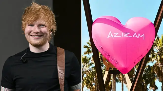 Ed Sheeran Azizam meaning